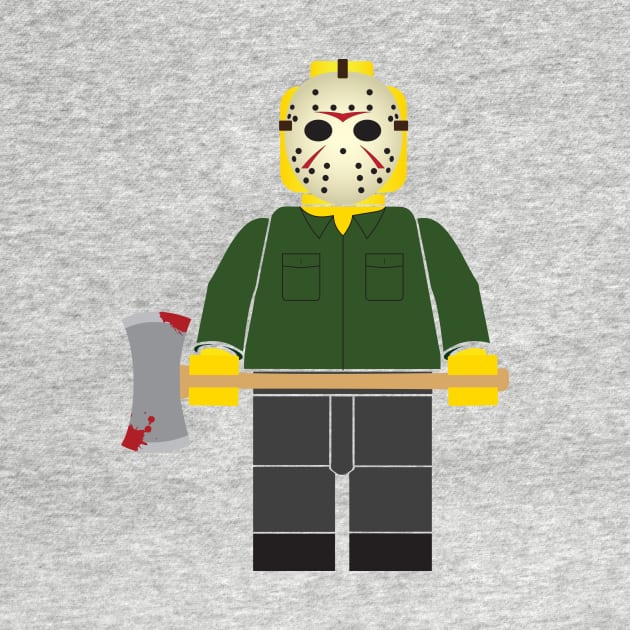 Jason Voorhees Brick Guy by RyanBlackDesigns